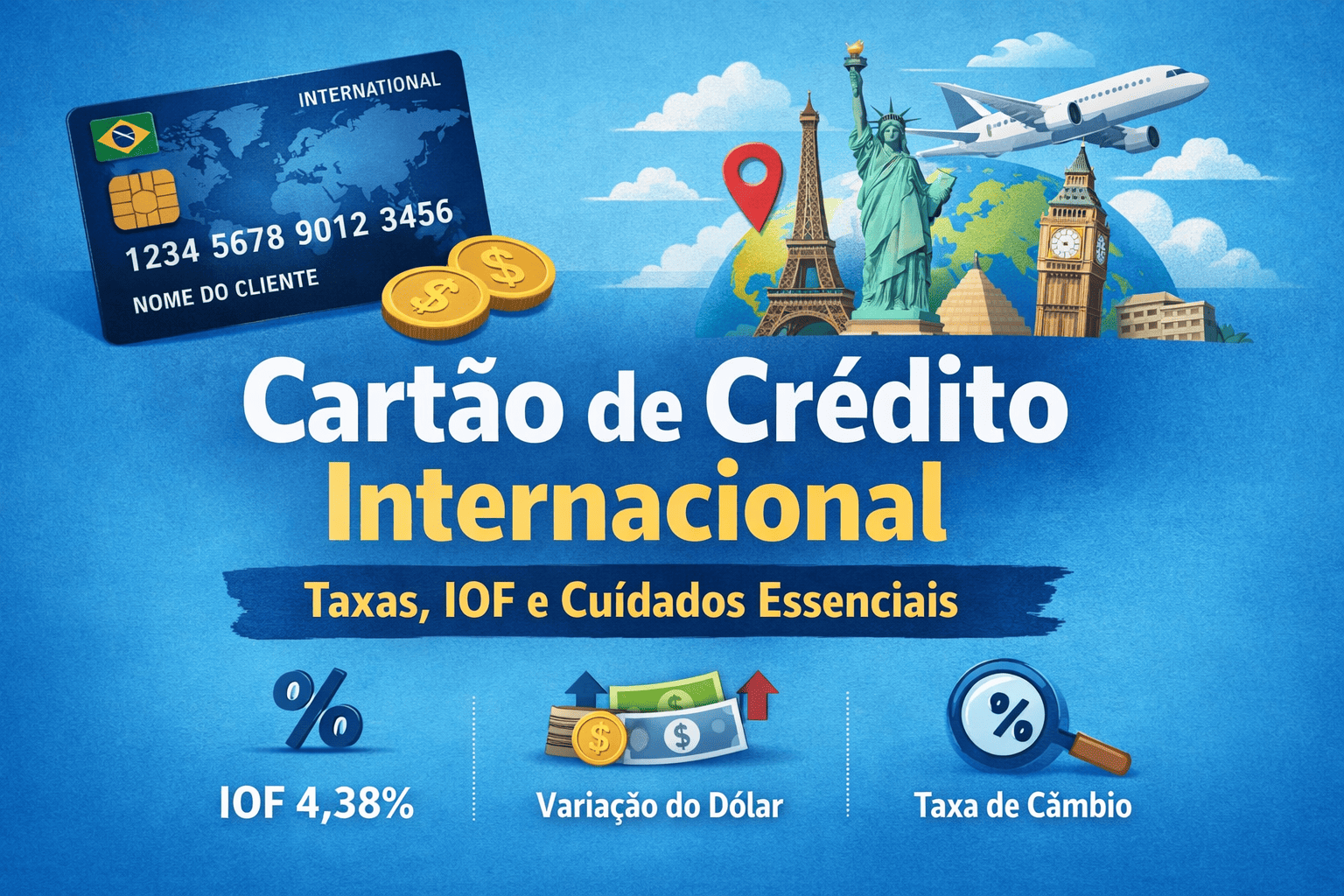 cartão de crédito internacional